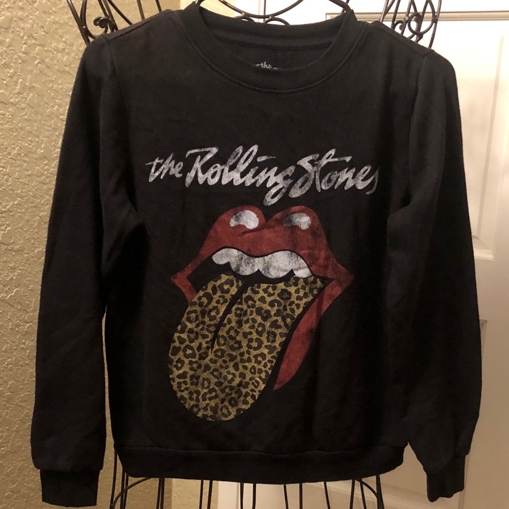The Rolling Stones Black Crewneck XS